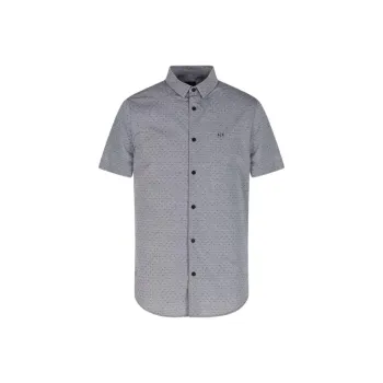 ARMANI EXCHANGEAE Shirt Men's Gray