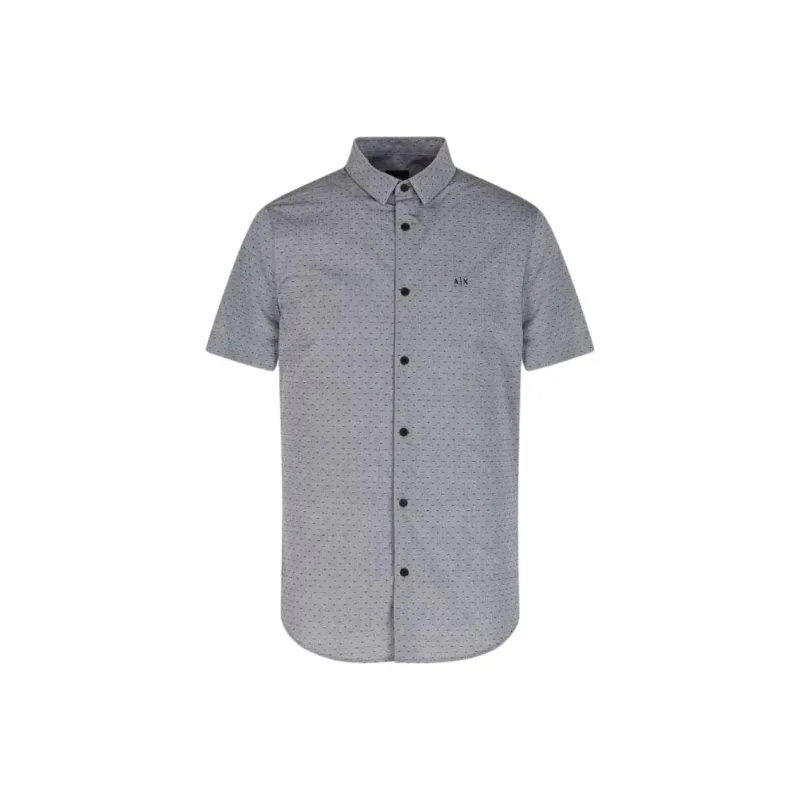 ARMANI EXCHANGEAE Shirt Men's Gray-0