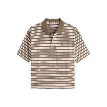 Abercrombie＆Fitch Polo Shirt Men's Khaki