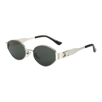 MITHAOL KUSC Β Titanium Oval Sunglasses Unisex