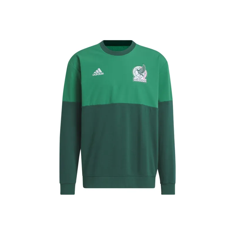 Adidas Free Shipping With AdiClub Mexico Woven Crew Sweatshirt-0