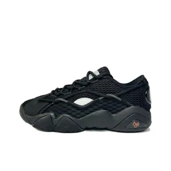PEAK State Pole 6371 Cushioning, Slip Resistant, And Breathable Low Top Chunky Sneakers Unisex Black