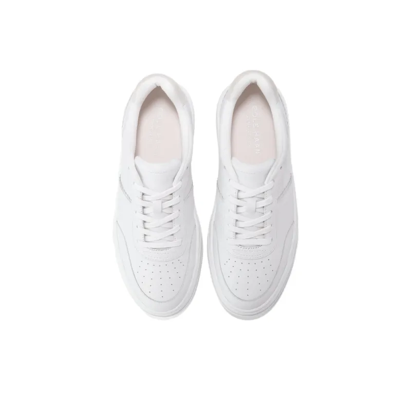 COLE HAAN Low Top Skateboard Shoes Women's White-4