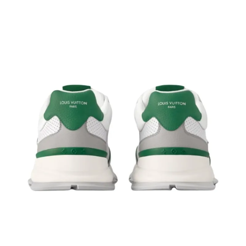 LOUIS VUITTON Classic Low Top Casual Shoes Men's White-4