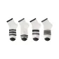 4 Pack[Pinstripe+Black Double Stripe+Thick Double Stripes+Gray Thick Stripes]