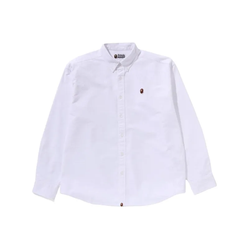 Bape Line Camo Jacquard Oxford L/S Shirt-4