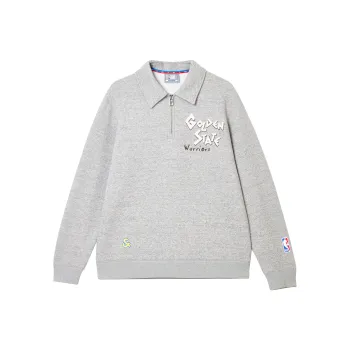 JACK JONES· x NBA Sweatshirt Men's Light Heather Gray