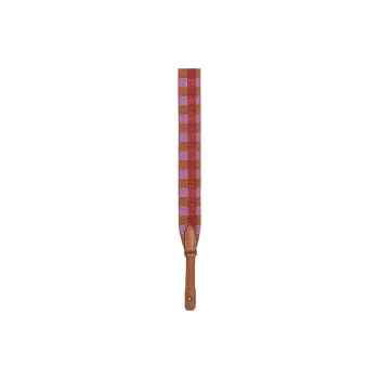 HERMES Maxi Quadrille Canvas With Swift Calfskin Bag Strap Women's Water Mimosa & Palma & Duchess Red & Gold