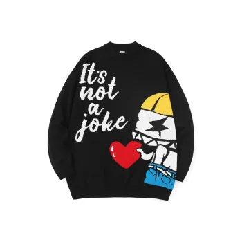 GENANX Sweaters Unisex Black