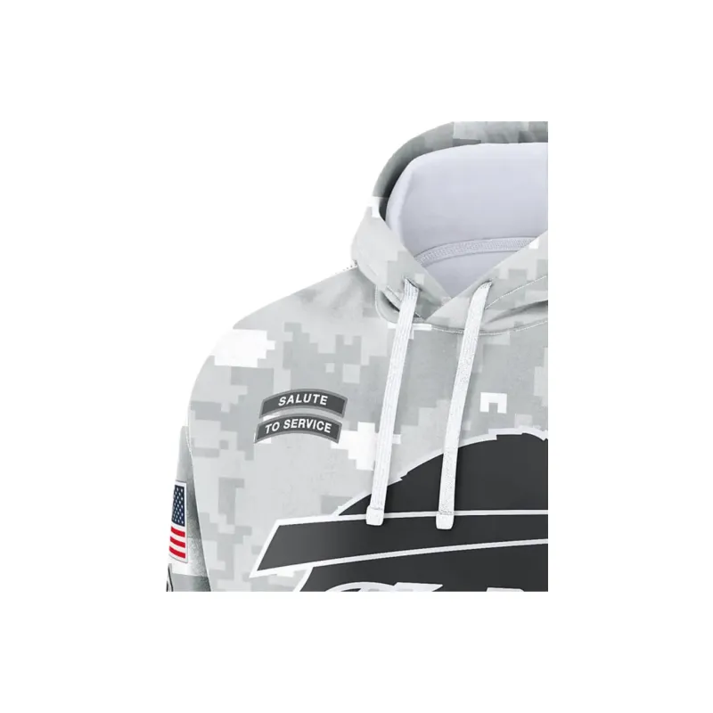 Nike Buffalo Bills Salute To Service Primary Edge Club Men's Nike Nfl Pullover Hoodie-3