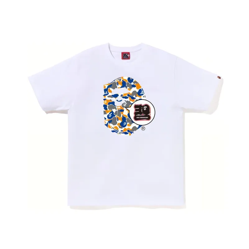 Bape Store Maebashi Bape 30th Anniversary Ape Head Tee Set-1