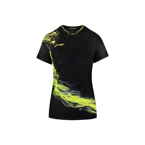 LINING Table Tennis Series Table Tennis Clothing Women's Black