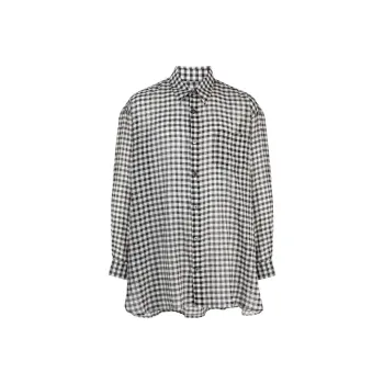OUR LEGACY Darling Checkerboard print Shirt