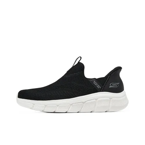 Skechers BOBS Sport Slip Ins Shoes Abrasion Resistant Breathable Low Top Casual Shoes Women's Black