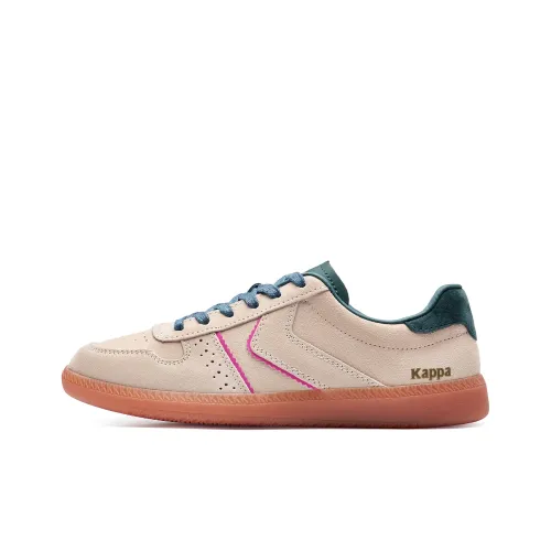 Kappa Back to Back Anti Slip Wear Resistant Low Top Skateboard Shoes Women's Gray Khaki