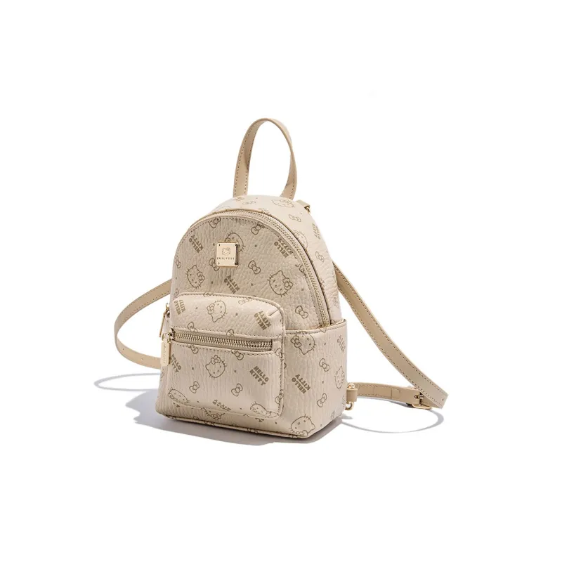 MESUCA Sanrio Hello Kitty Collaboration Kitty Series PU Backpack Women's Multicolor-12