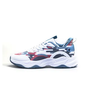 JSWEI Anti Slip Wear Resistant Low Top Chunky Sneakers Men's