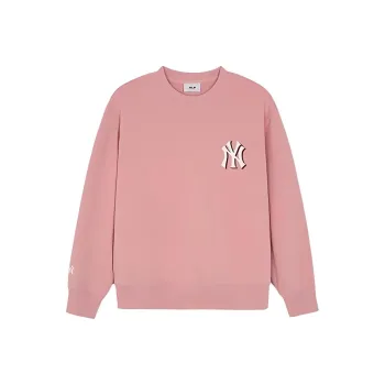 MLB MONOGRAM New York Yankees Sweatshirt Unisex Hemp Pink