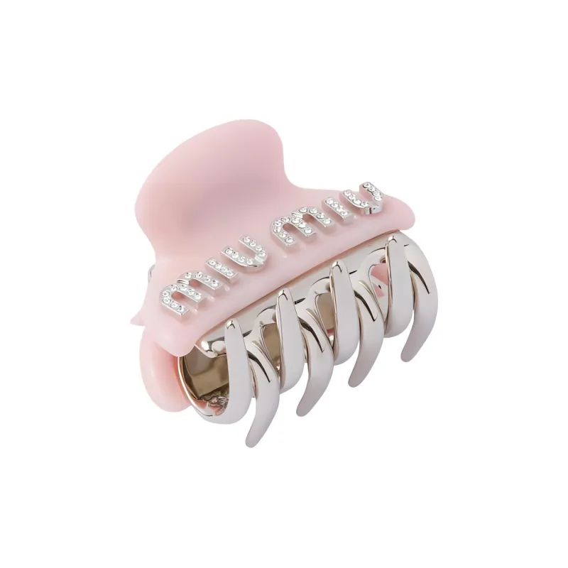 MIU MIU Hair Clips Women's Pink-1