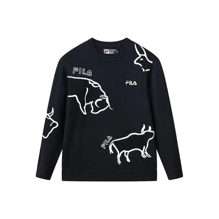 FILA Sweaters Men Black-0