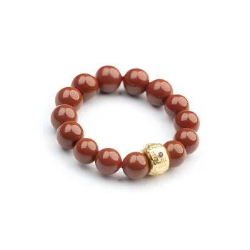 Xianyuan Southern Red Agate Rings Unisex