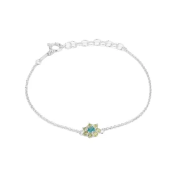 Radiant Stainless Steel Bracelets Women's Silver