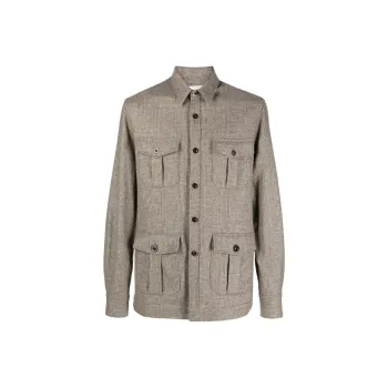 Boglioli Plaid check Virgin Wool Shirt