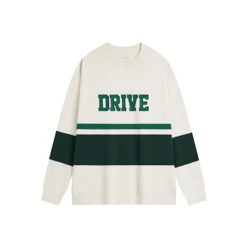 XTEP Sweatshirt Men's Cotton White/Elegant Green/Sand Green