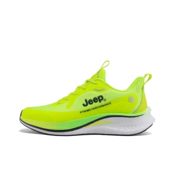 Jeep Wear Resistant Low Top Casual Running Shoes Men's Green