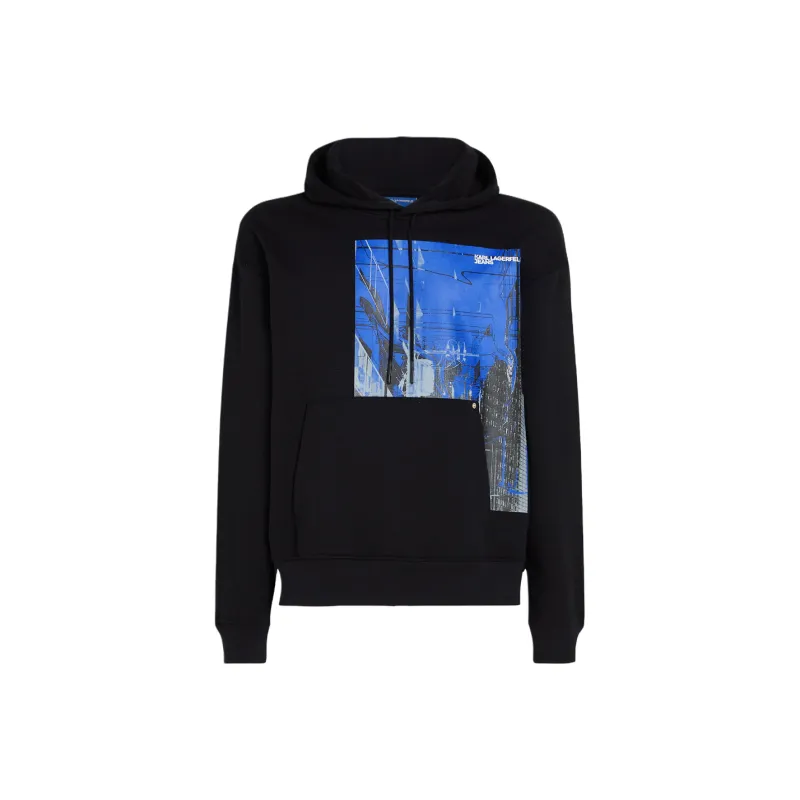 KARL LAGERFELD / Karl Lagerfeld Jeans Tokyo print Hoodie-0