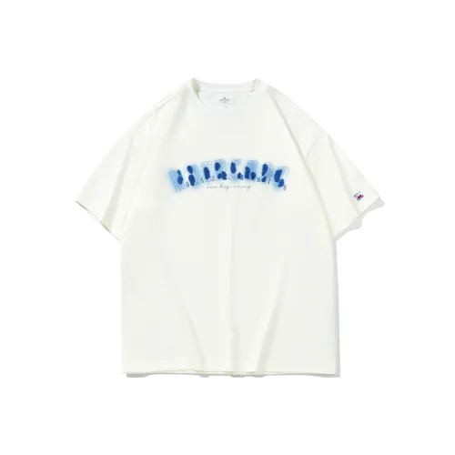 FFOMKE T Shirt Unisex Cream White