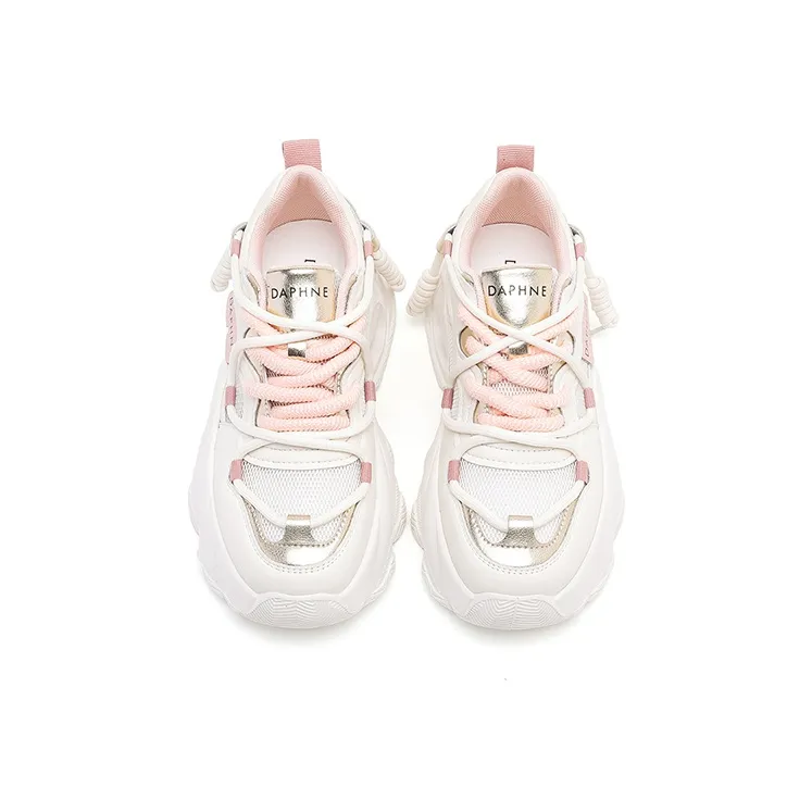 DAPHNE Anti-Slip Wear-Resistant Low-Top Chunky Sneakers Women's-17