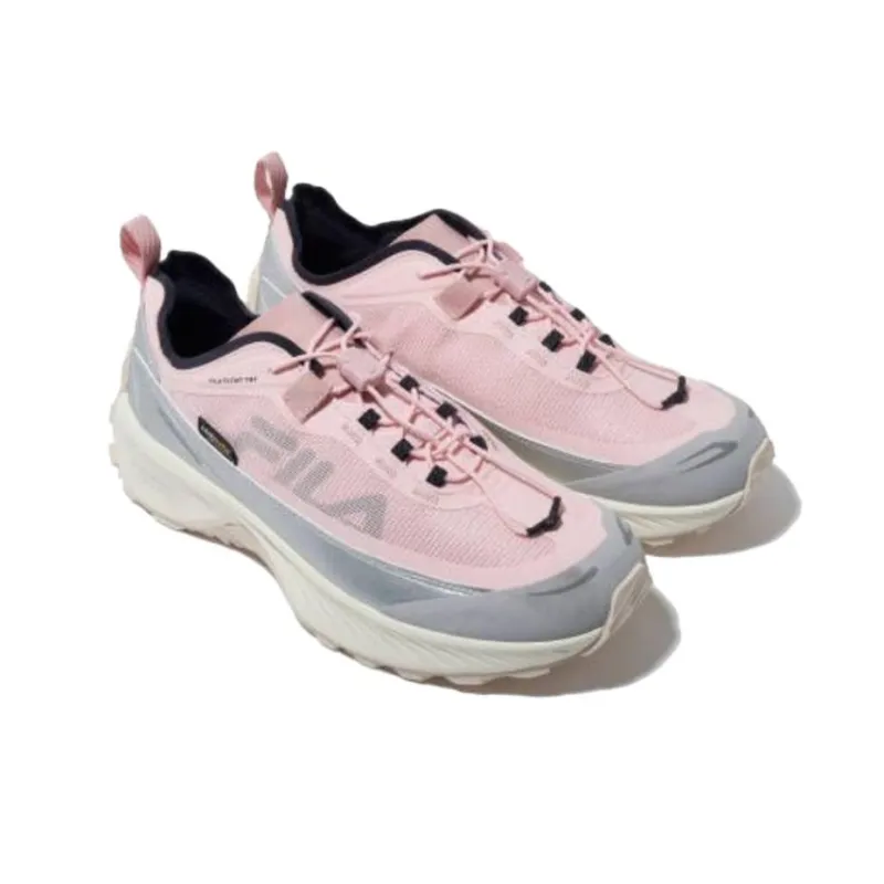 FILA Float TR7 Anti Slip Wear Resistant Low Top Trail Running Running Shoes Unisex Pink White-2