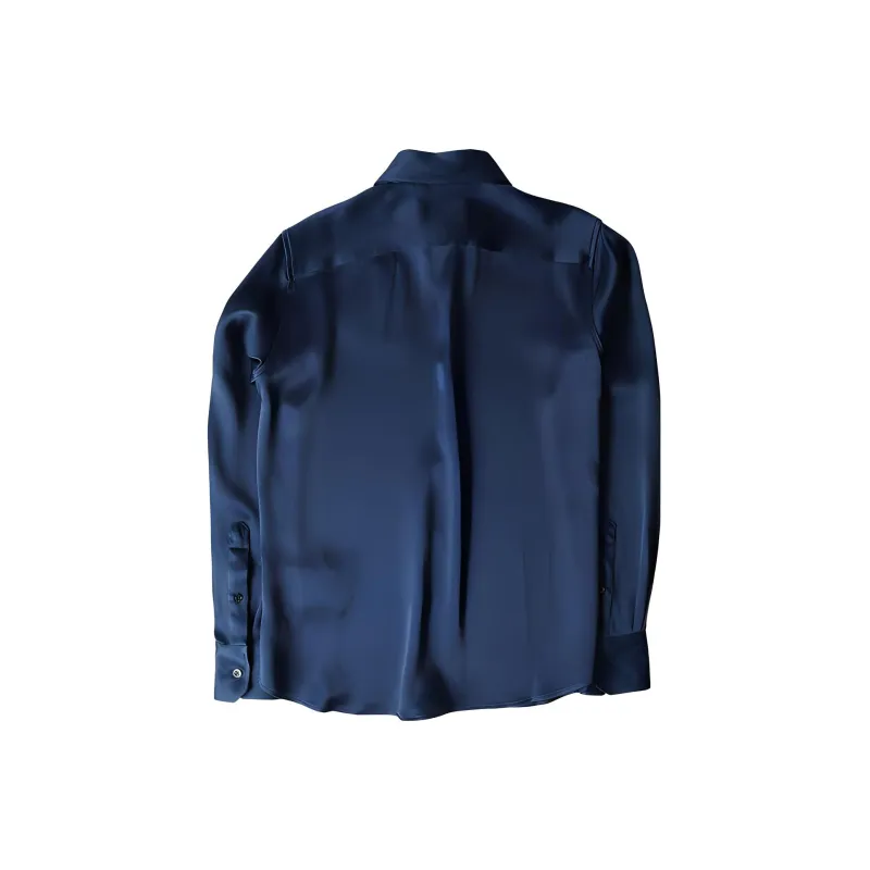 AMIPARIS Long Sleeve Shirt 'Nautic Blue'-1