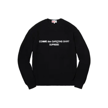 Supreme Comme Des Garcons Shirt Sweater