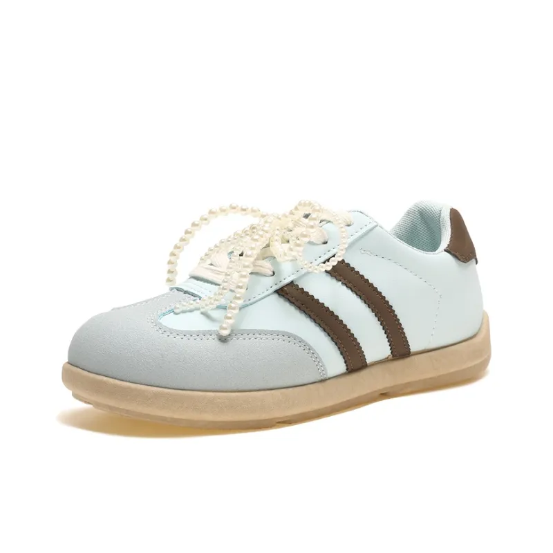 Lycakington Anti Slip Wear Resistant Low Top Skateboard Shoes Women's-2