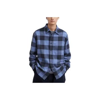 UNIQLO Shirts Men Royal Blue