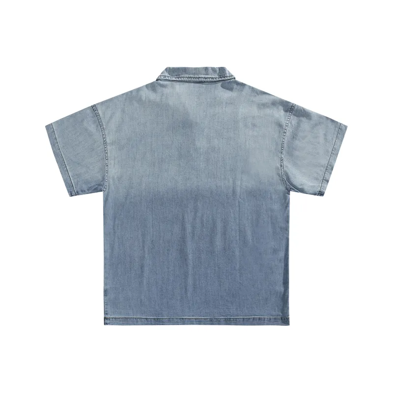 JUCY JUDY Polo Shirt Unisex Blue-1