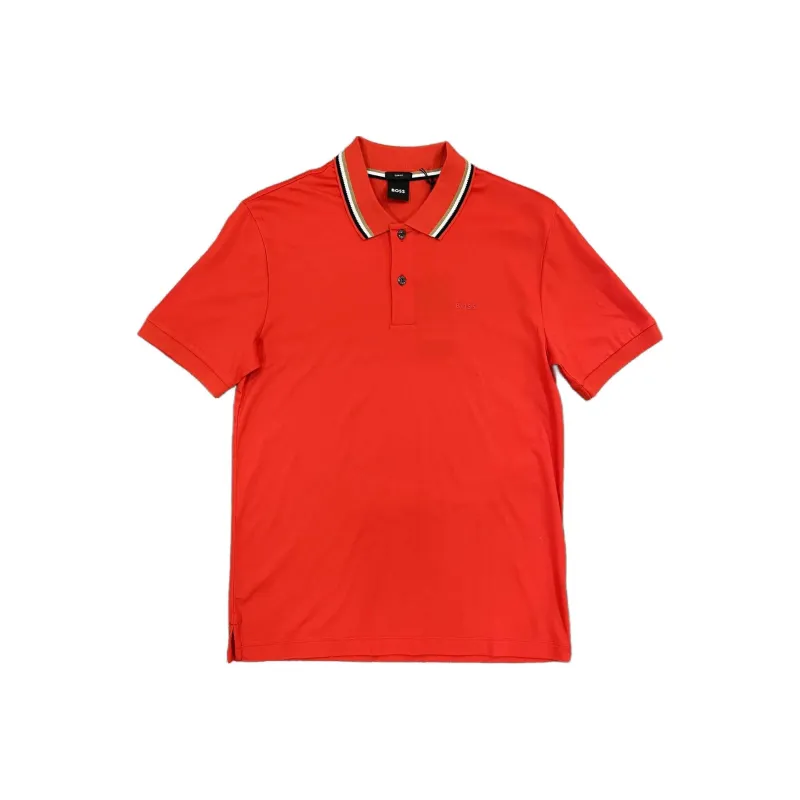 HUGO BOSS Polo Shirts Men Red-0