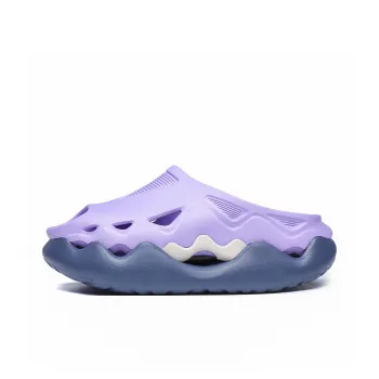 Cool Mamba Series EVA Cut Out Slip Resistant Massage Cushioning Slide Slippers Women's Lilac