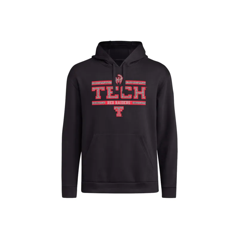 Adidas Free Shipping With AdiClub Texas Tech Fleece Hooded Sweatshirt-0