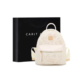 Carit&Koty PU Backpack Women's Ecru