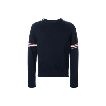 THOM BROWNE Sweaters Men Marine Blue