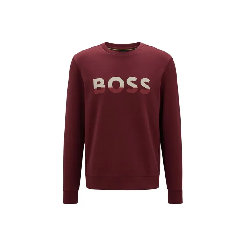 HUGO BOSS Sweatshirt Men's Burgundy-0