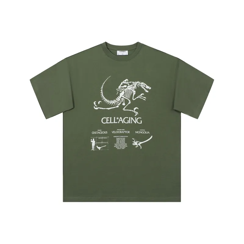 CELL AGING T Shirt Unisex Green-0