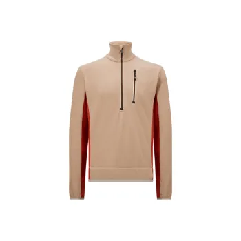 Moncler High Neck Fleece Sweatshirt