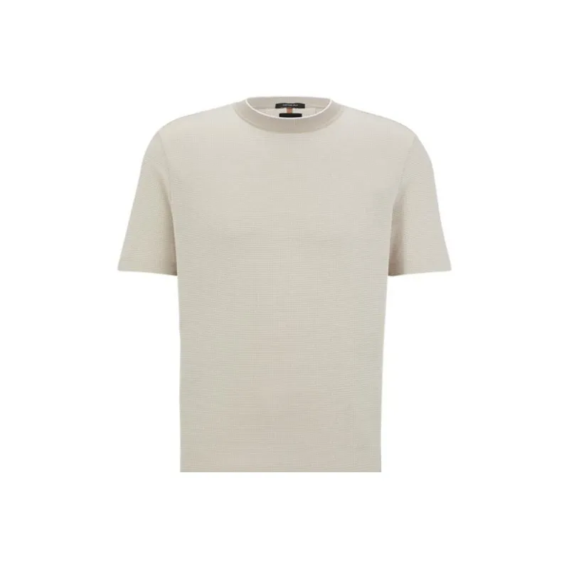 HUGO BOSS T-Shirts Men Beige-4