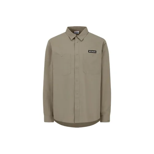 Columbia Glacial Vista addition shirt Men's Brown