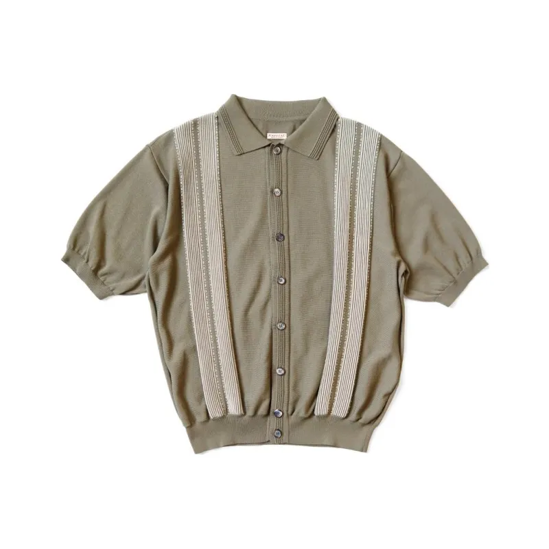 Kapital Oyster Aloha Polo Shirt-4