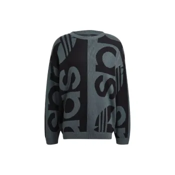adidas originals Fshn Knit Crew Sweatshirt Grey